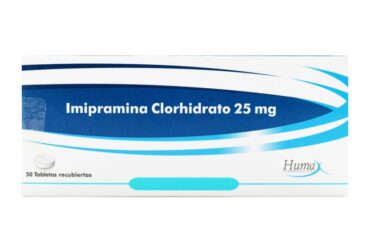 IMIPRAMINA 25 MG 50 TABLETAS HP