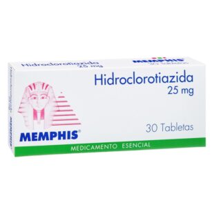 HIDROCLOROTIAZIDA 25 MG 30 TBS MP