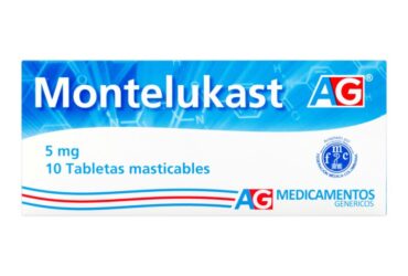 MONTELUKAST 5 MG 10 TABLETAS