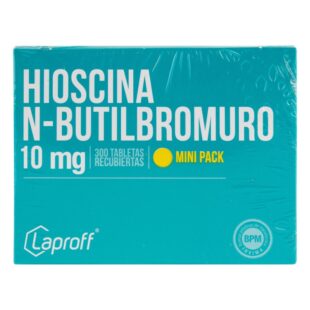 HIOSCINA N-BUTIL B.10 MG 300 TBS LP(PAE)