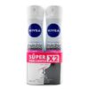 2 DTE.NIVEA SPR.BLA.WHI.M.150 ML.S.O